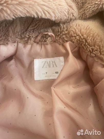 Пуховик Zara 110-116