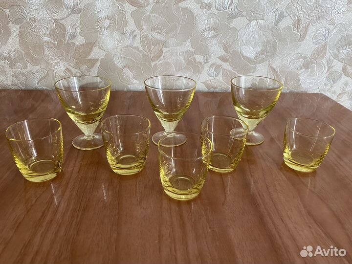 Хрустальные рюмки СССР