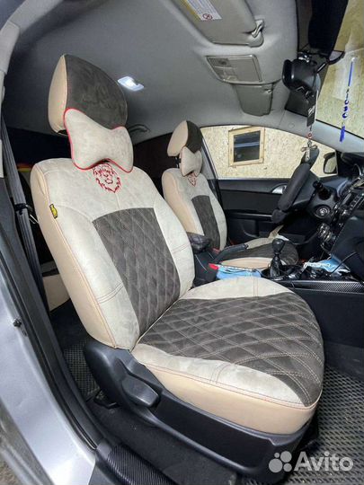 Установка чехлов устновка авточехлов