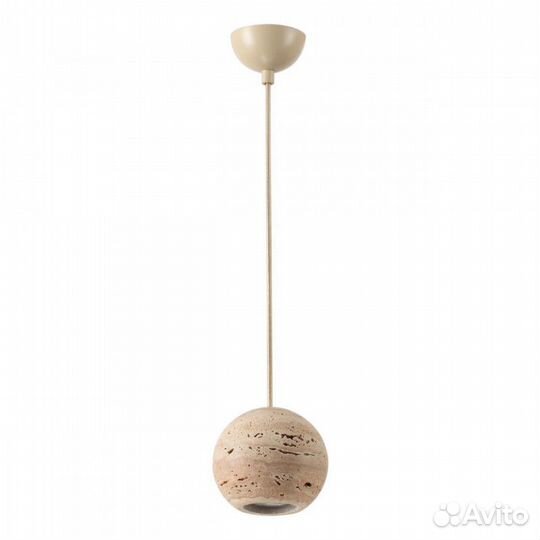 Odeon light 6625/1L travertino подвесной светильни