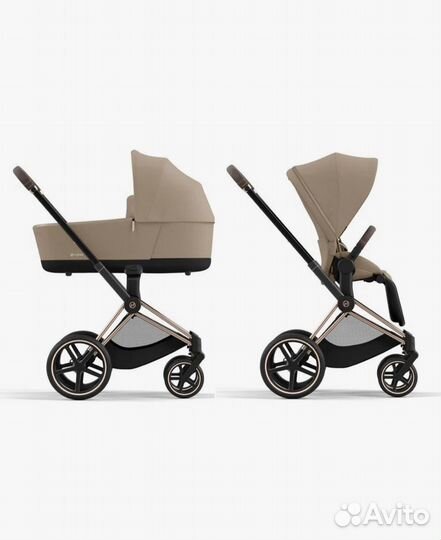 Коляска 2 в 1 cybex priam 4 (все цвета/любая рама)