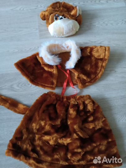 Новогодний костюм обезьянки