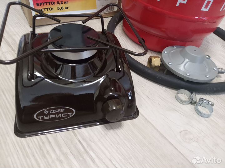 Плита газовая туристическая с балоном