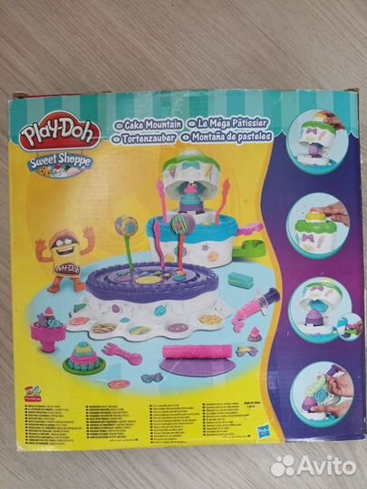 Два набора плей-до (play-doh)