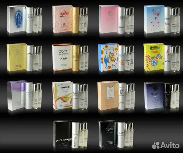 Парфюм 3*20 мл подарочный набор