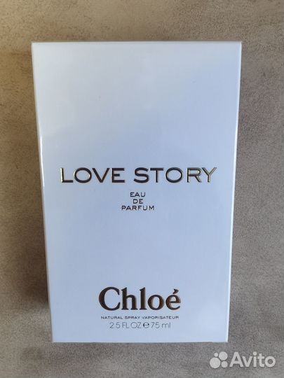 Chloe love story EAU DE parfum 75 ml