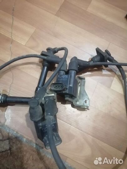 Катушки зажигания + провода Toyota avensis