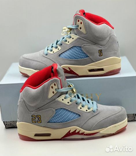 Trophy Room x Air Jordan 5 Retro Ice Blue