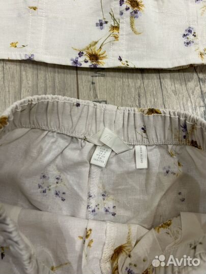 Костюм H&M р s, лен