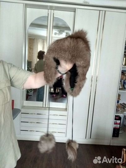 Шапка зимняя меховая женская