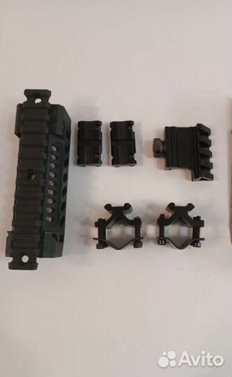 Кольца, планки пикатинни и вивер