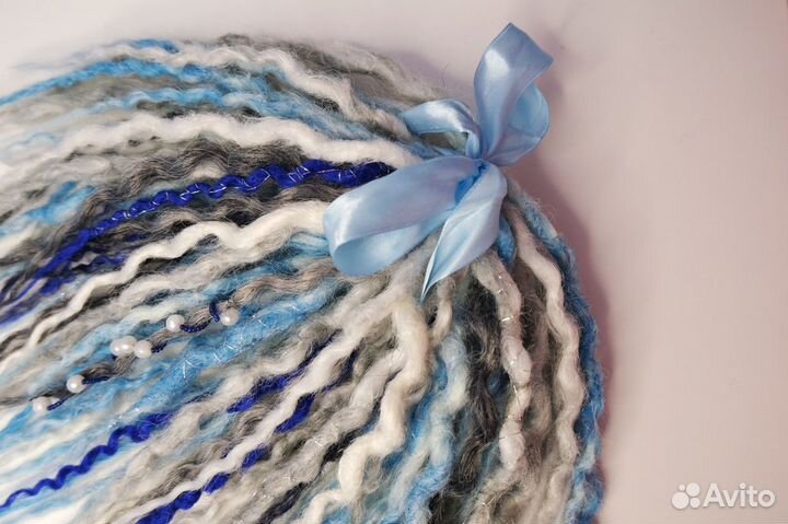 Комплект де дред. безопасные дреды. кудрявые дреды