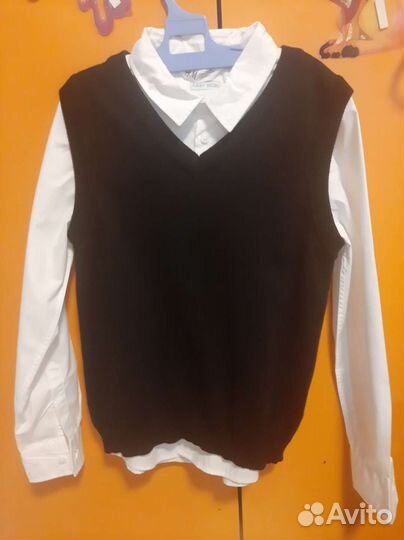 Сорочка с жилеткой