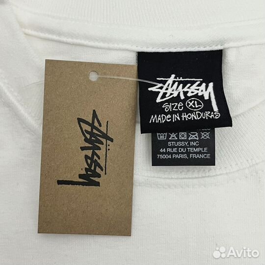 Stussy Лонгсливы Оригинал Размеры В Описании