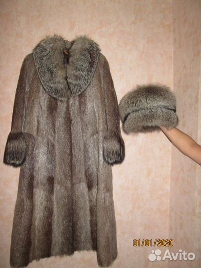 Нутриевая шуба