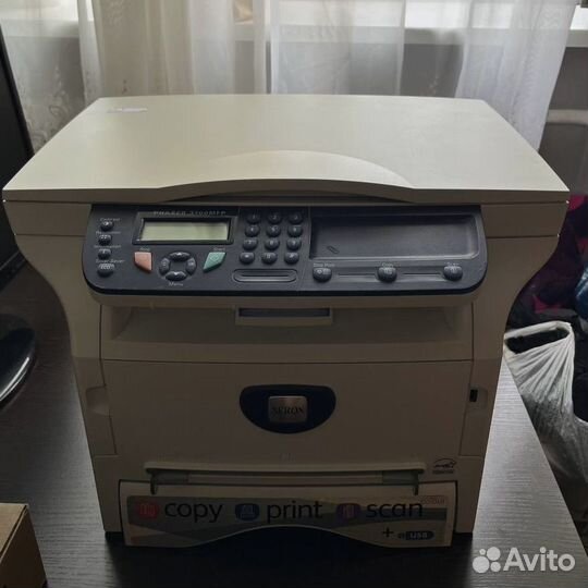 Мфу лазерный принтер Xerox Phaser 3100MFP ч/б