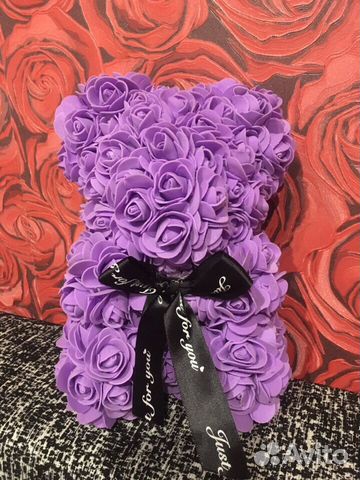 Мишки из роз