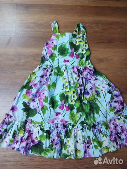 Платье из ткани Dolce Gabbana девочке
