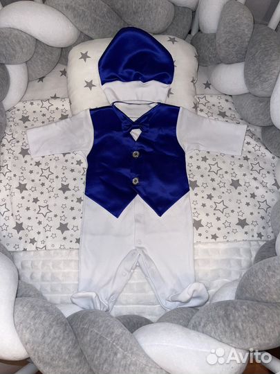 Комплект на выписку для мальчика