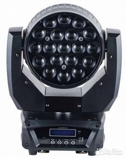 Вращающаяся голова 19X15W LED wash zoom