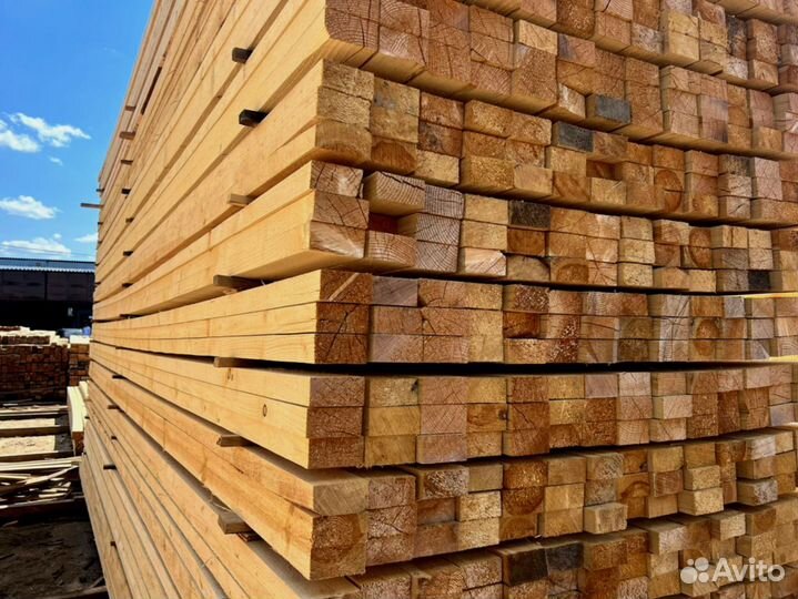 Доска обрезная 25х100х6000мм с доставкой