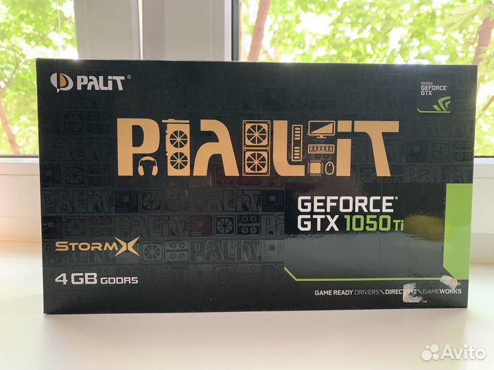Видеокарта gtx 1050 ti 4gb