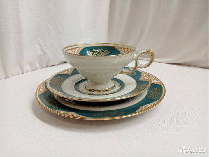 Чайная тройка Reichenbach Германия. Винтаж