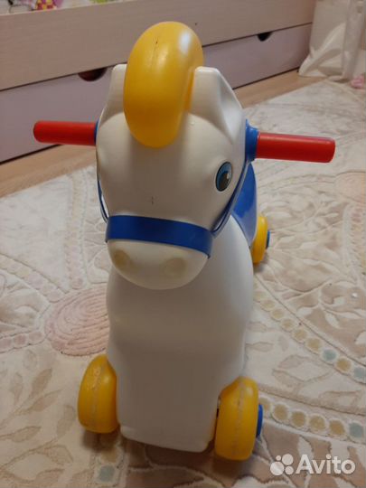 Детская лошадка качалка