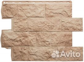 Фасадный сайдинг под камень