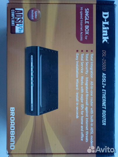 Роутер dsl-2500u