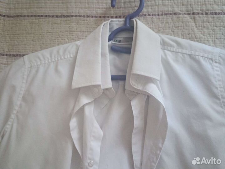 Рубашка белая школьная