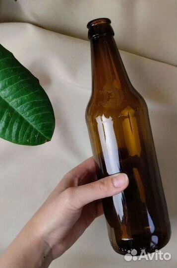 Стеклянные бутылки темные 500 мл