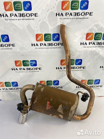 Глушитель задний Renault Duster HSM F4R 2013