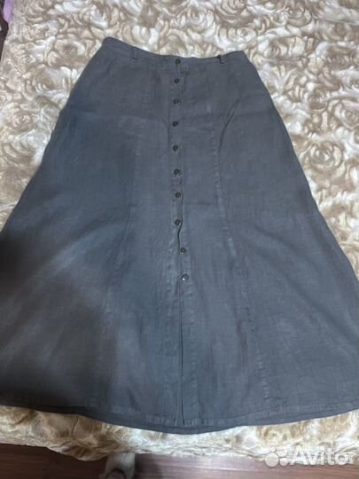 Юбка миди лен Кайрос