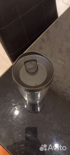 Пластиковый бокал с крышкой. 300 мл. Новый