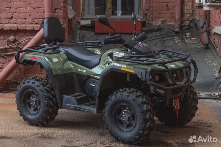Квадроцикл hisun tactic 550 limited EPS