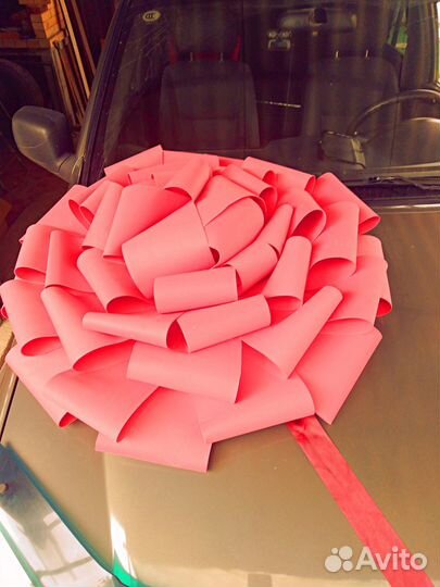 Большой бант на автомобиль, Симферополь, Крым