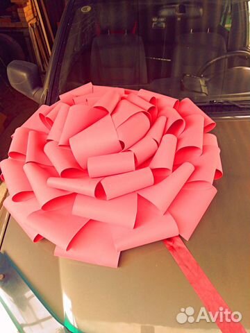 Большой бант на автомобиль, Симферополь, Крым