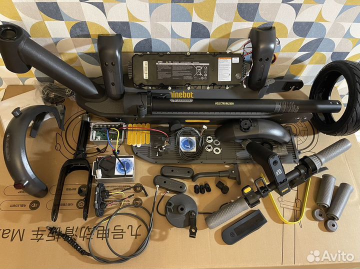 Ninebot max g30 запчасти оригинал