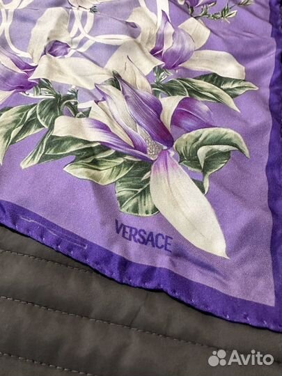 Шелковый платок versace оригинал