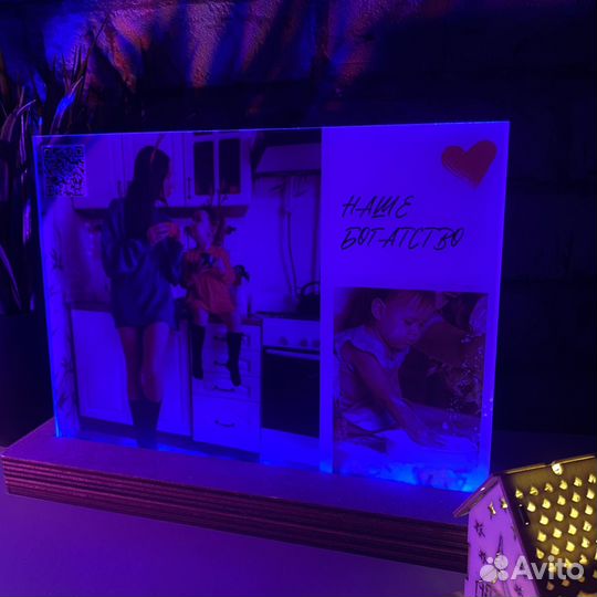 Витраж с вашим фото