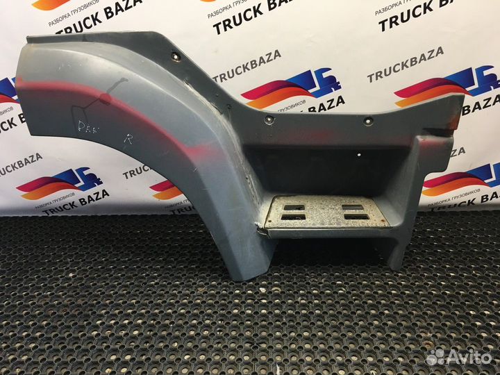 Корпус подножек правый Daf CF