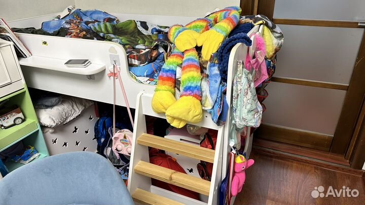 Кровать чердак Легенда 22.1 белая