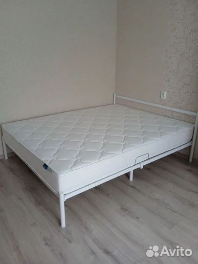 Кровать Лофт 140х200 металлическая двуспальная