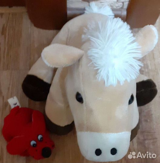 Продаю мягкую пони и маленькую собачку
