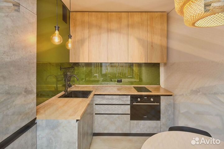 Изготовление кухни с установкой Лофт