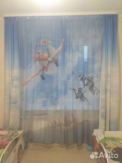 Фото. Тюль, шторы детские