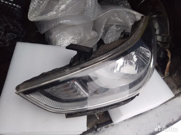 Фара левая Hyundai Solaris 2017-19