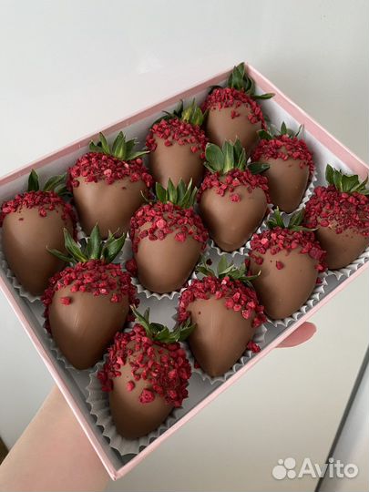 Клубника в шоколаде