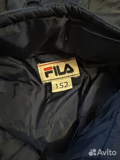 Пуховик для мальчика fila